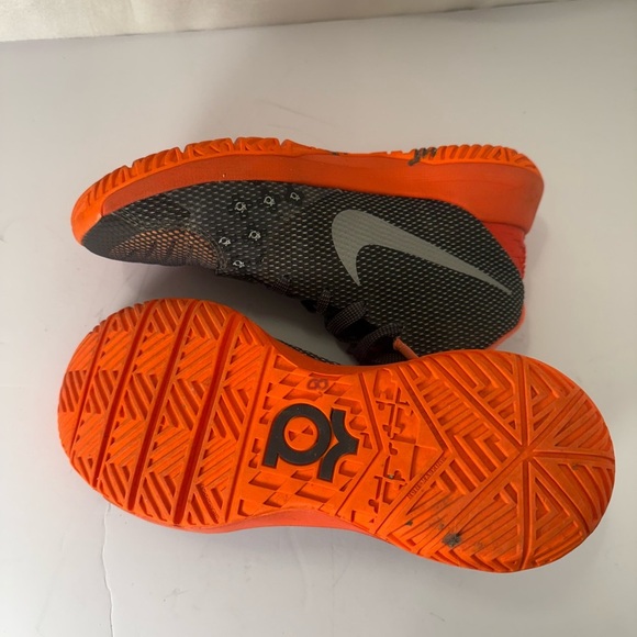 Nike KD Trey III GS Anthracite Total Orange SNEAKERS SIZE 6.5Y 768870-008 A4 - Picture 4 of 6